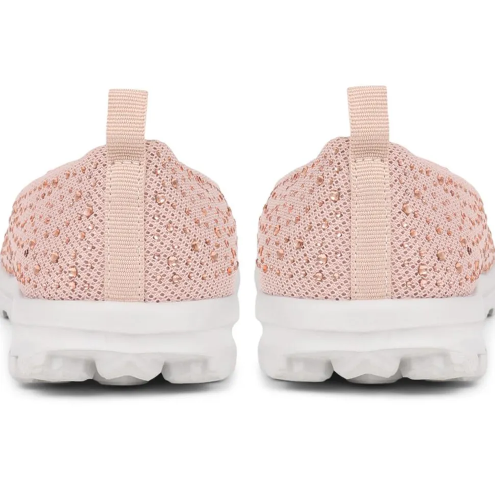 Lightweight Slip On Pumps - Blush