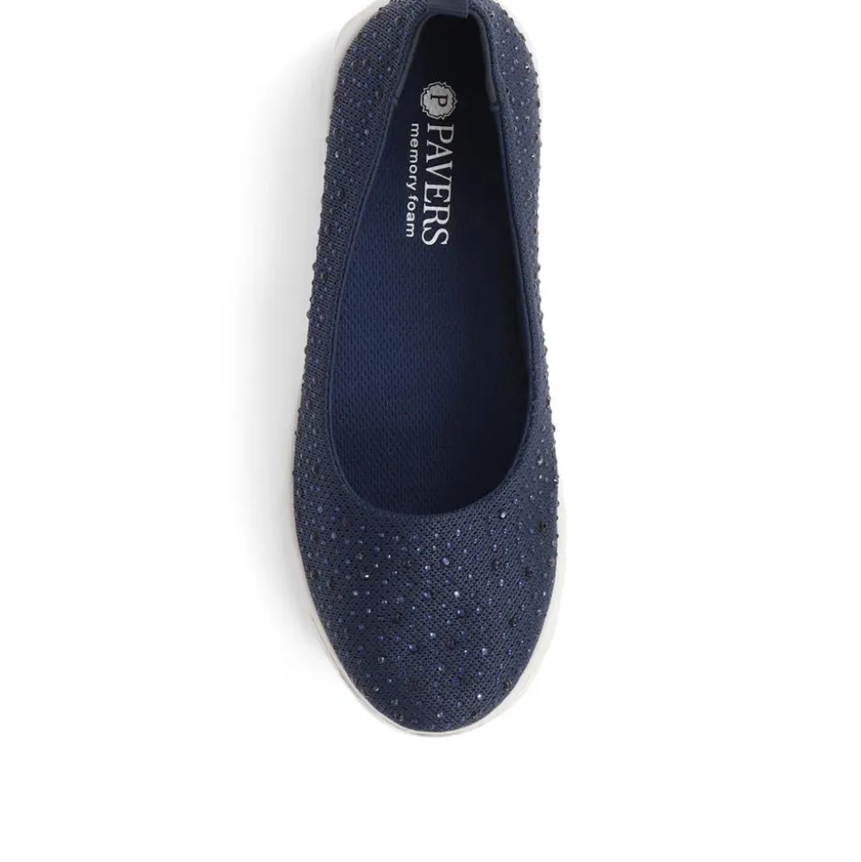Lightweight Slip On Pumps - Navy