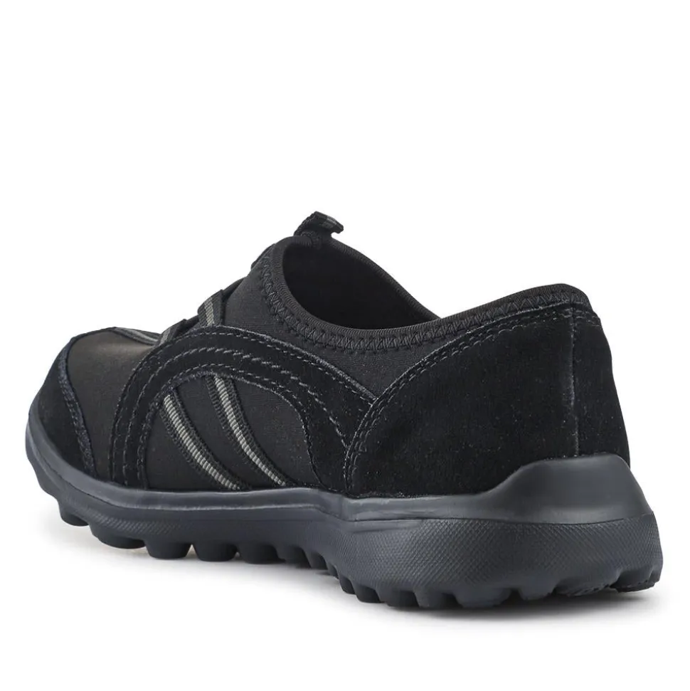 Lightweight Slip-On Trainers - Black