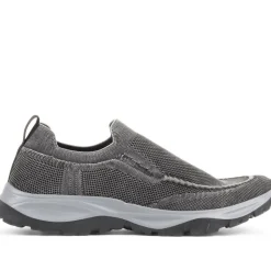 Lightweight Slip-On Trainers - Black-Grey