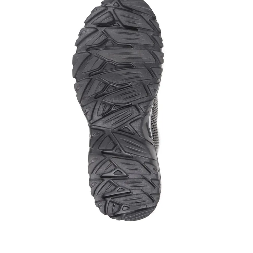 Lightweight Slip-On Trainers - Black-Grey
