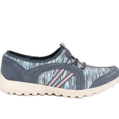 Lightweight Slip-On Trainers - Denim