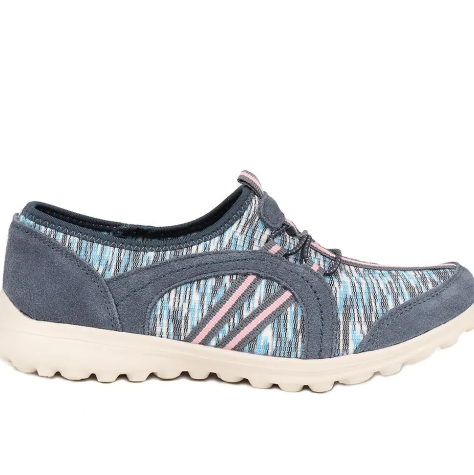 Lightweight Slip-On Trainers - Denim