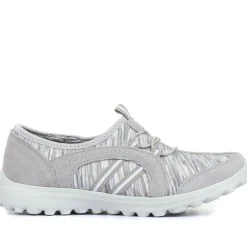 Lightweight Slip-On Trainers - Grey