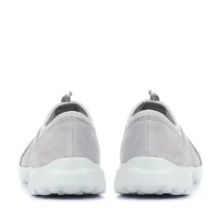 Lightweight Slip-On Trainers - Grey