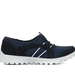 Lightweight Slip-On Trainers - Navy