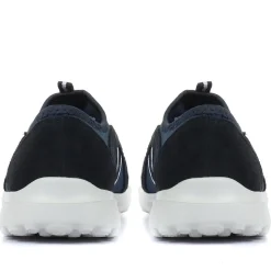 Lightweight Slip-On Trainers - Navy