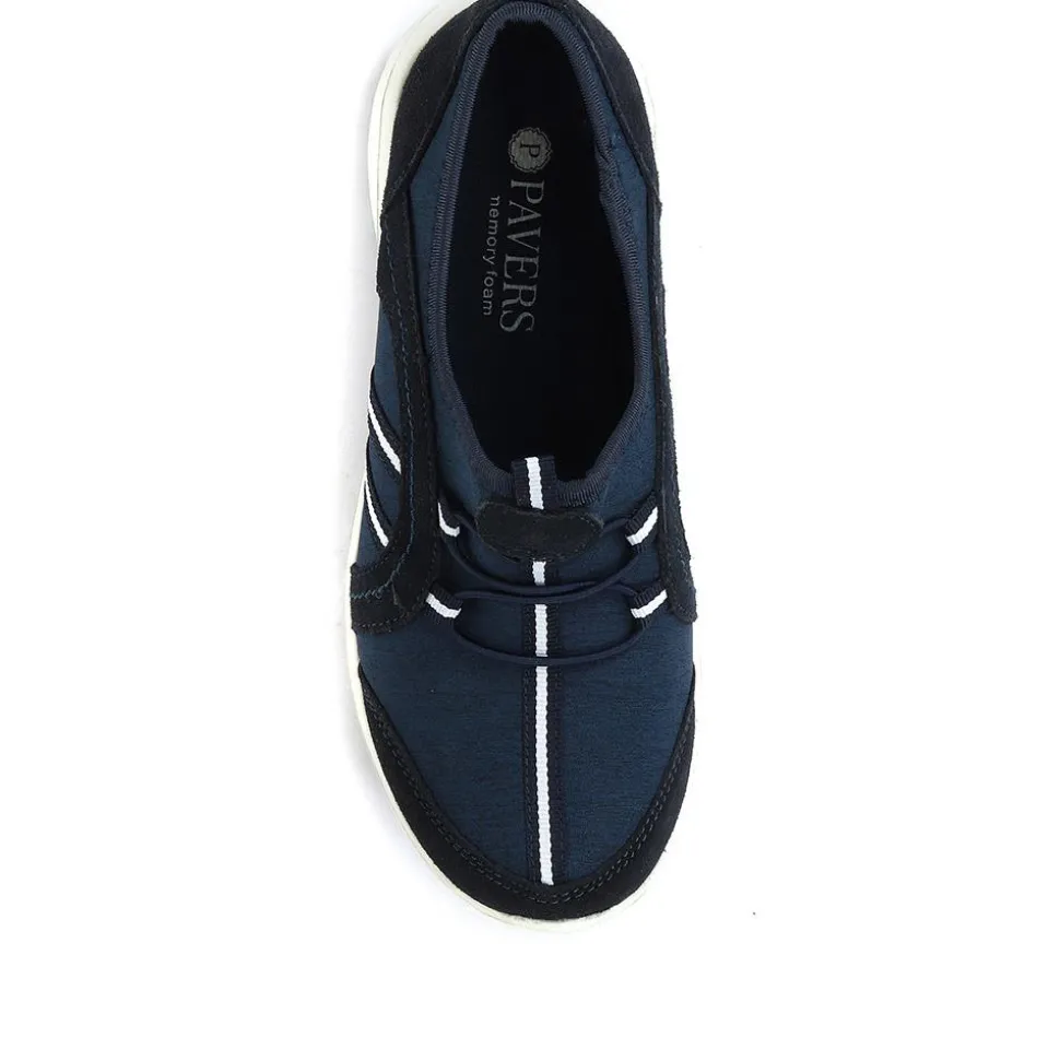Lightweight Slip-On Trainers - Navy
