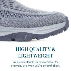 Lightweight Slip-On Trainers - Navy
