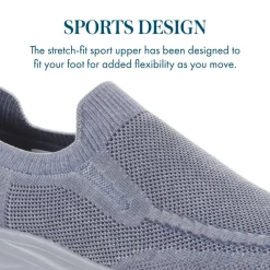 Lightweight Slip-On Trainers - Navy