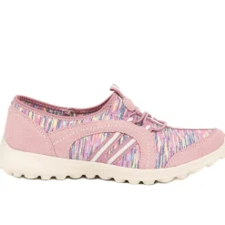 Lightweight Slip-On Trainers - Pink
