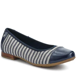 Lightweight Two-Tone Pumps - Navy-White