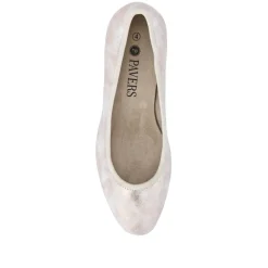 Lightweight Vegan Court Shoes - Rose Gold