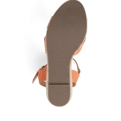 Lightweight Wedge Espadrilles - Orange