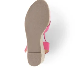 Lightweight Wedge Espadrilles - Pink