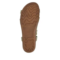 Lightweight Wedge Heel Mules - Sage