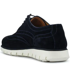 LondonCity2 Brogue Derby Shoes - Navy Suede