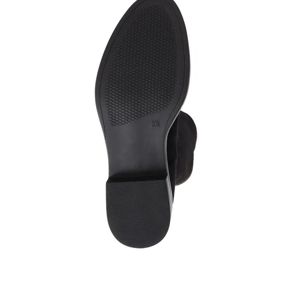 Long Calf Boots - Black