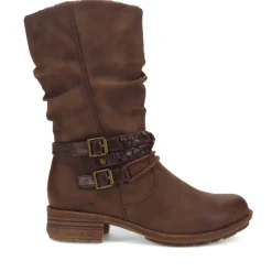 Long Slouch Boots - Taupe