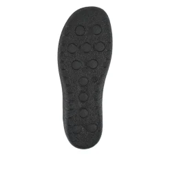 Loretta Smart Leather Loafers - Black-Metallic Print