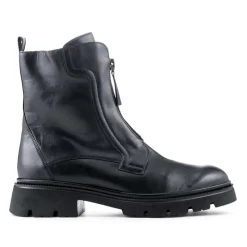 Magic Gabor Leather Ankle Boots - Black