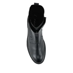 Magic Gabor Leather Ankle Boots - Black