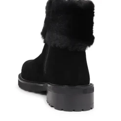 Manda Leather Ankle Boots - Black