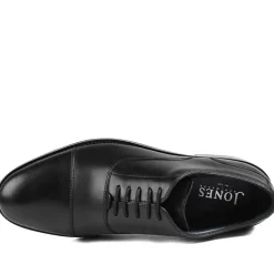 Mannix Leather Oxford Shoes - Black Leather