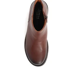 Mariane Leather Wedge Ankle Boots - Brown