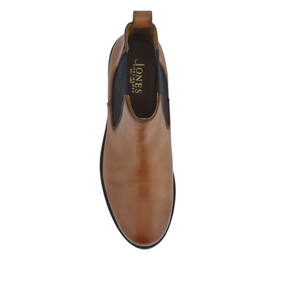Mayah Leather Chelsea Boots - Tan