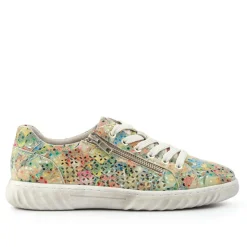 Memory Foam Dual-Fastening Trainers - Floral