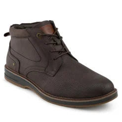 Memory Foam Durable Chukka Boots - Brown