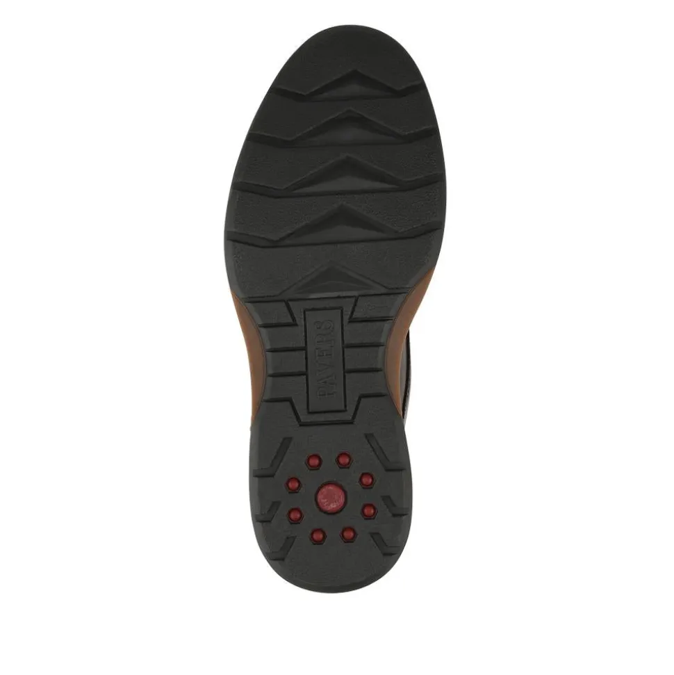 Memory Foam Lace Up Chukka Boots - Brown