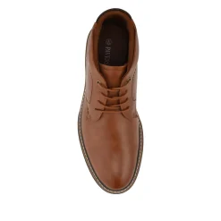 Memory Foam Lace Up Chukka Boots - Tan