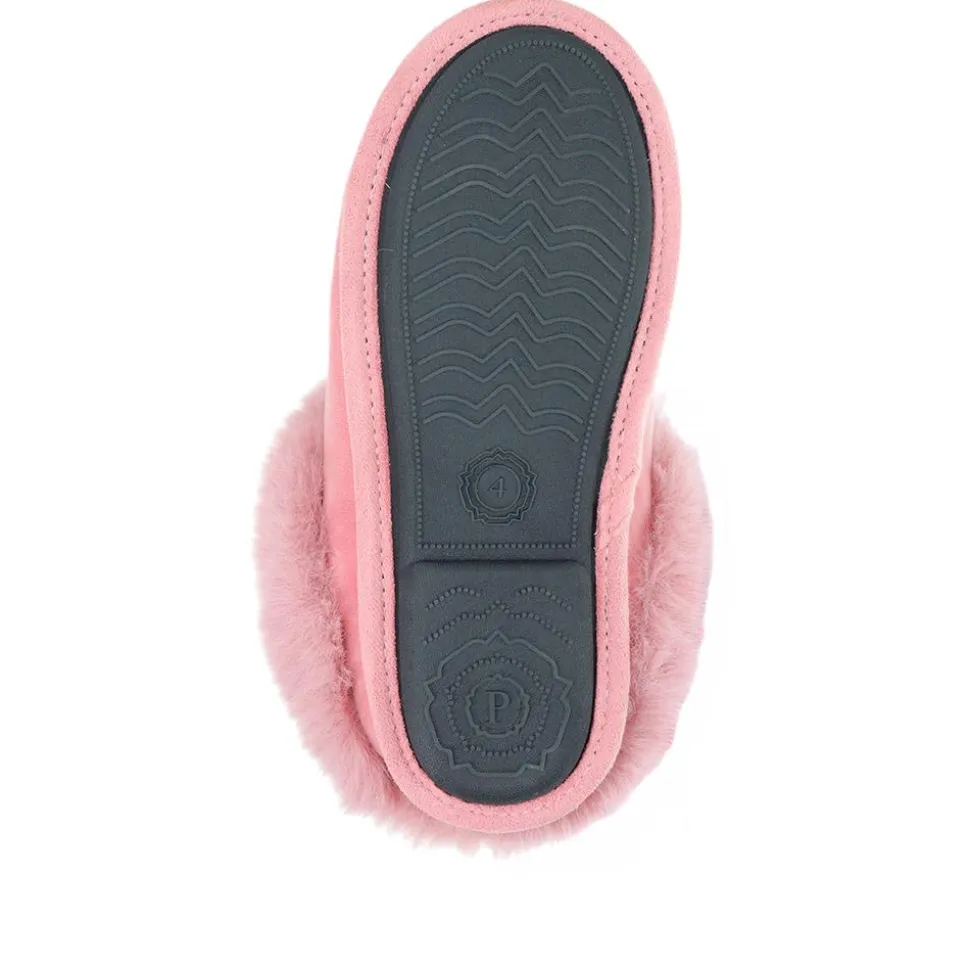 Memory Foam Mule Slippers - Rose