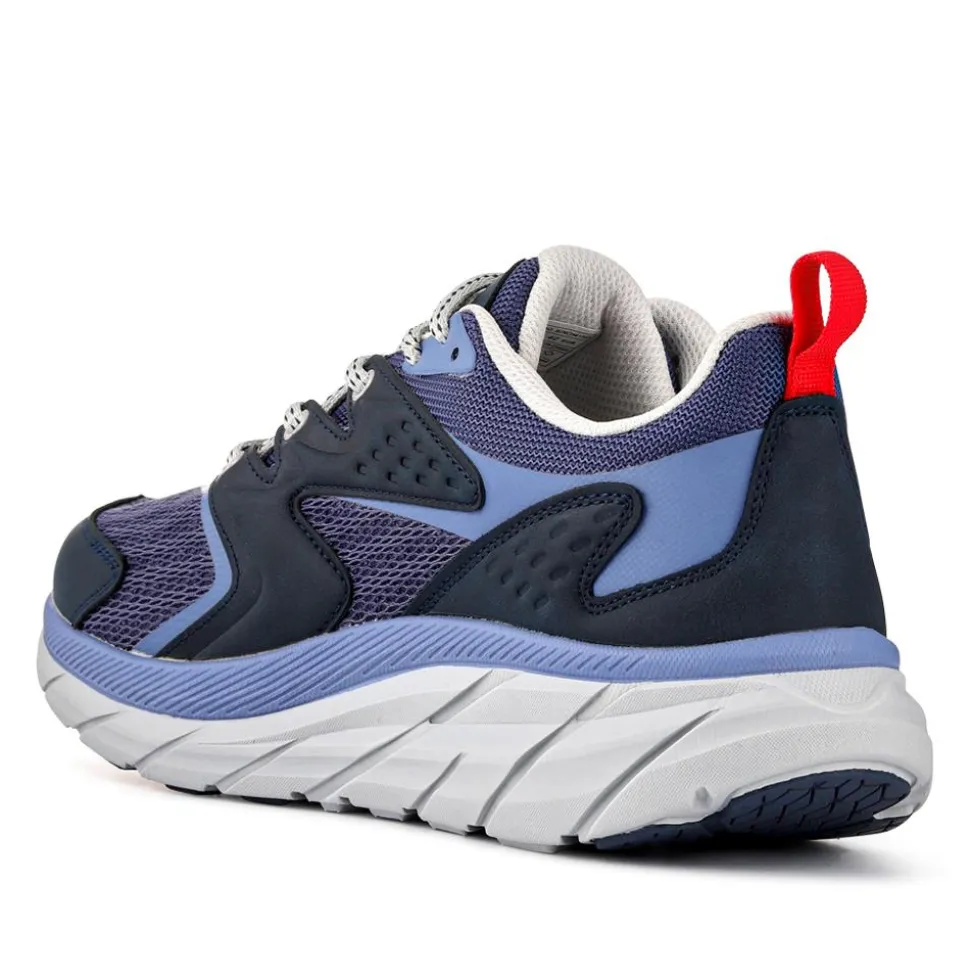 Memory Foam Running Trainers - Blue