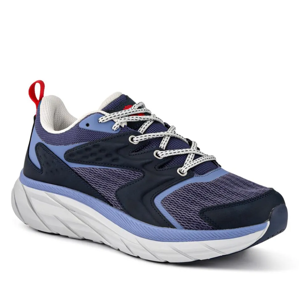 Memory Foam Running Trainers - Blue
