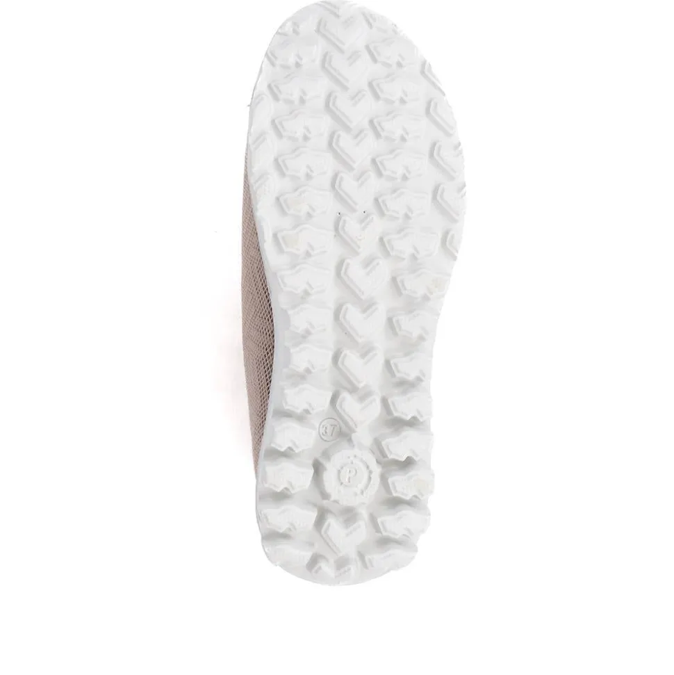Memory Foam Slip On Shoes - Taupe