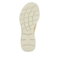 Memory Foam Slip-On Trainers - Yellow