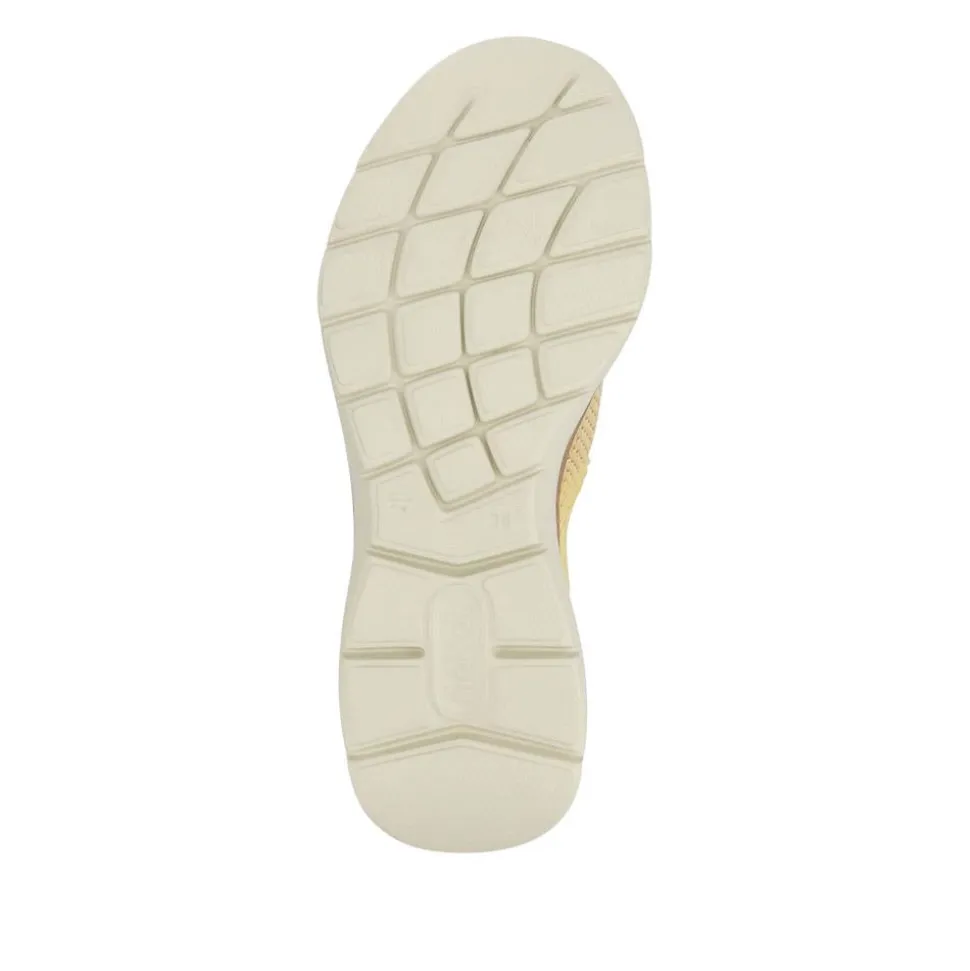 Memory Foam Slip-On Trainers - Yellow