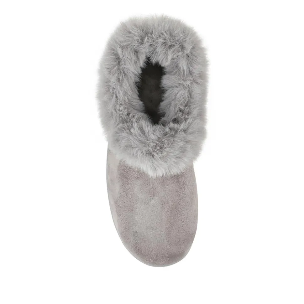 Memory Foam Slippers - Grey
