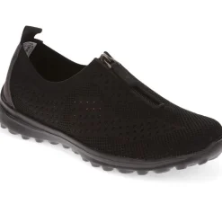 Memory Foam Trainers - Black-Black