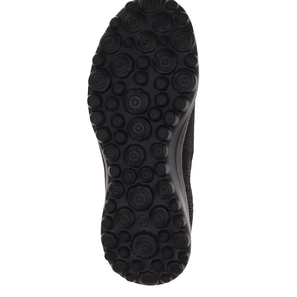 Memory Foam Trainers - Black-Black