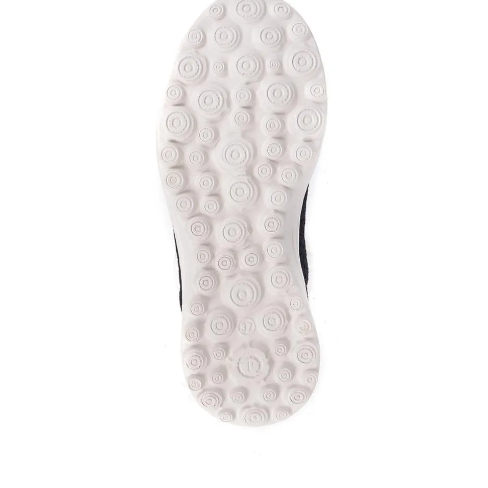 Memory Foam Trainers - Navy