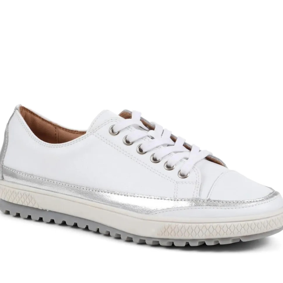 Memory Foam Trainers - White