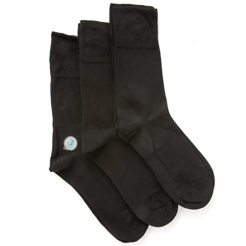 Men's Diabetic Socks - Black