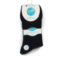 Men's Diabetic Socks - Grey Multi