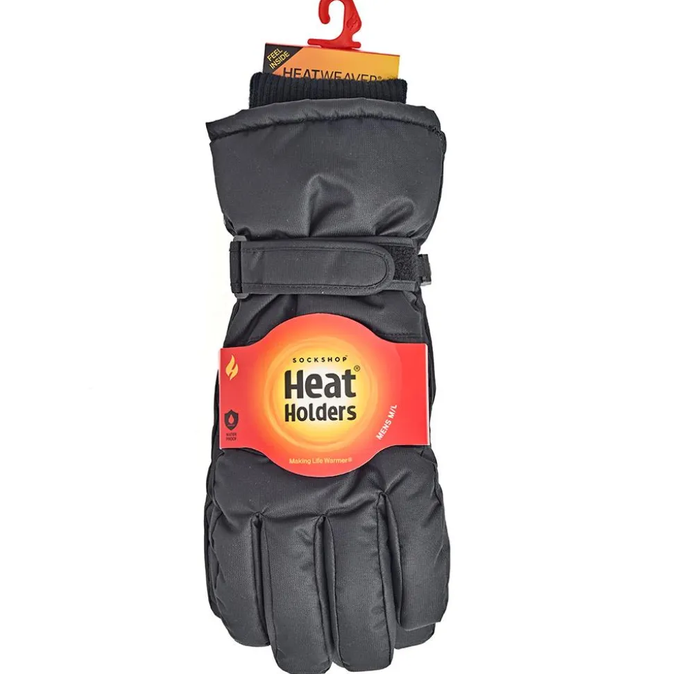 Men's Performance Ski Gloves - Black