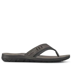 Men's Slip-On Toe Post Sandals - Grey