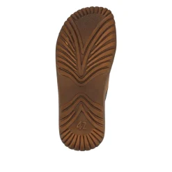 Men's Strappy Slides - Brown